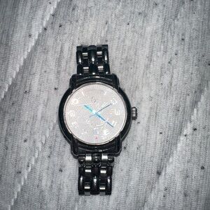 Guess Silver and Black Women's Watch